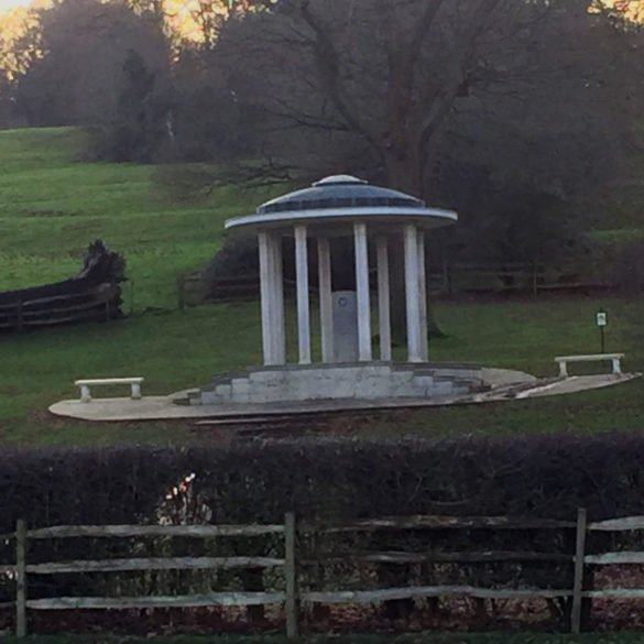 The Magna Carta Memorial, Runnymede, Surrey