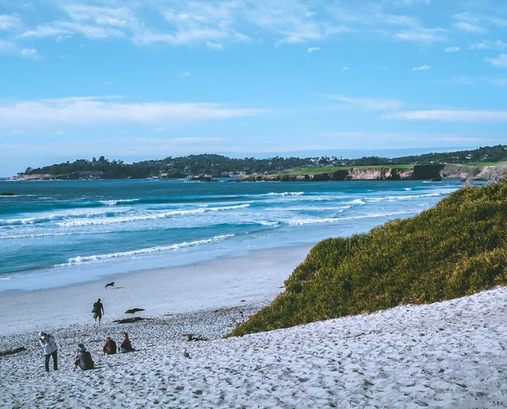 Beach at Carmel by the Sea Beach at Carmel by the Sea in California