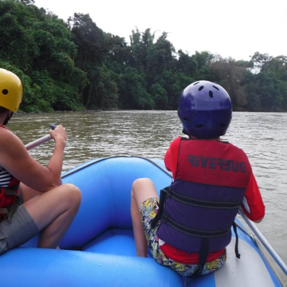 White water rafting Fun, River Kiulu, Borneo White water rafting Fun, River Kiulu, Borneo