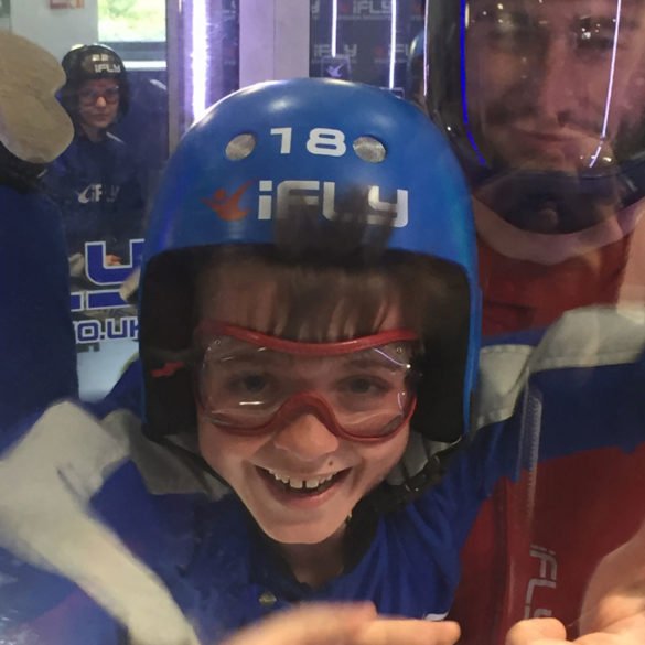 iFLY Indoor Skydiving, look mum I'm flying iFLY Indoor Skydiving, look mum I'm flying