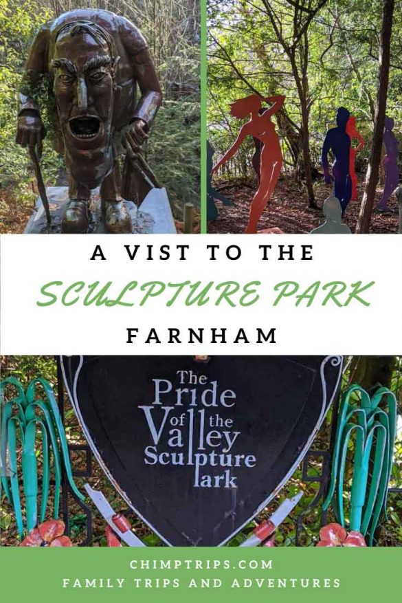 A visit to the Sculpture Park, Farnham Chimptrips