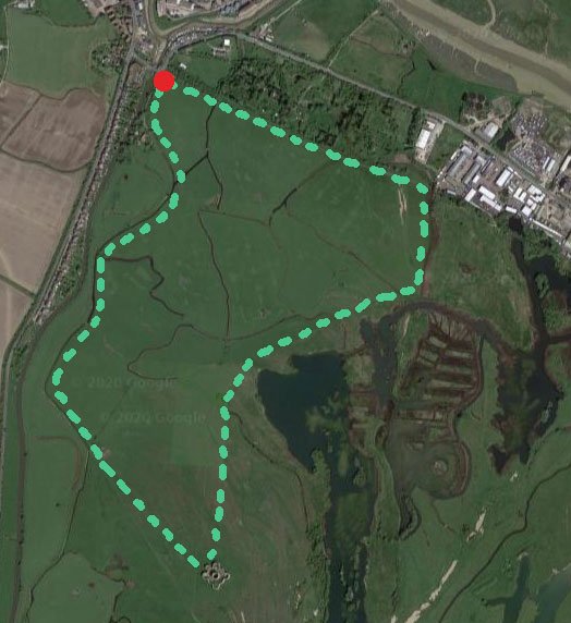 Camber Castle Walk Option 2, Rye, Sussex Camber Castle Walk Option 2, Rye, Sussex