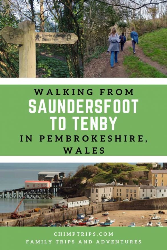 A walk from Saundersfoot to Tenby, Pembrokeshire Chimptrips