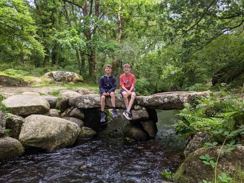 Becka Bridge, Dartmoor, UK Becka Bridge, Dartmoor, UK