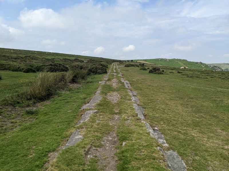 Granite Tramway, Dartmoor, UK Granite Tramway, Dartmoor, UK