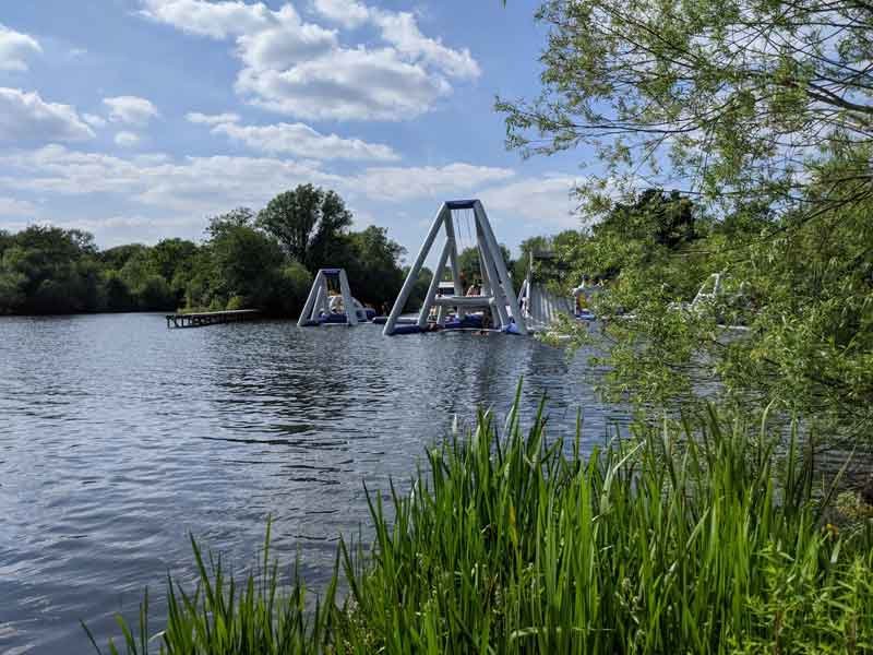 Thorpe Aqua Park, Surrey, UK Thorpe Aqua Park, Surrey, UK