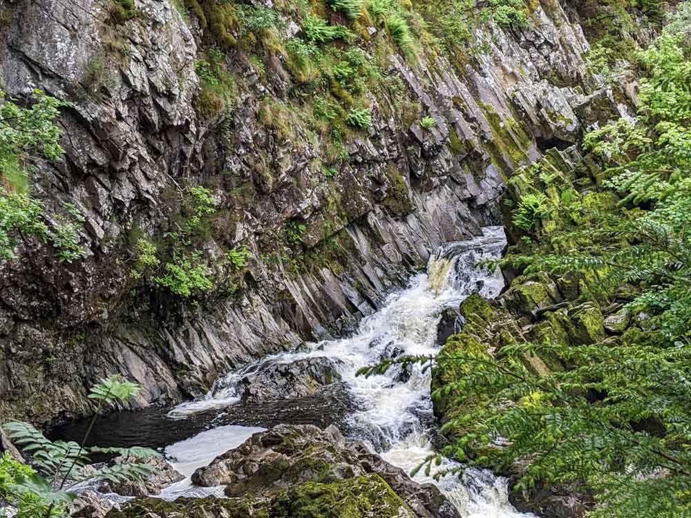 Conwy Falls, Snowdonia, Wales, UK Conwy Falls, Snowdonia, Wales, UK