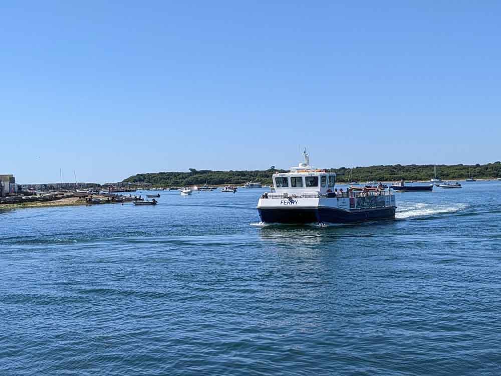 Mudeford ferry, Dorset, UK