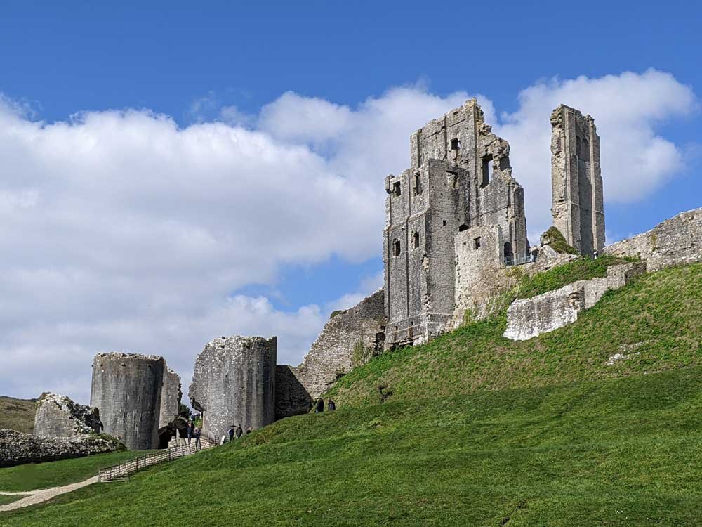 Corfe Castle, Dorset, UK