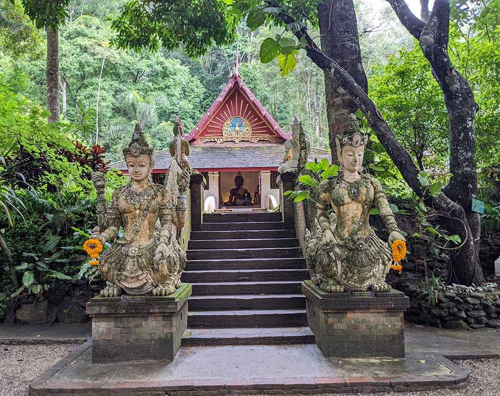 Monks walk, Chiang Mai, Thailand Monks walk, Chiang Mai, Thailand