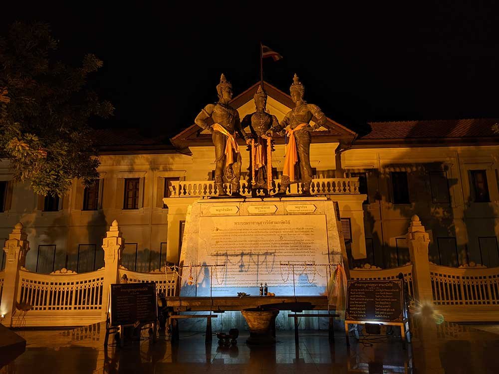 The Three Kings, Chiang Mai, Thailand The Three Kings, Chiang Mai, Thailand